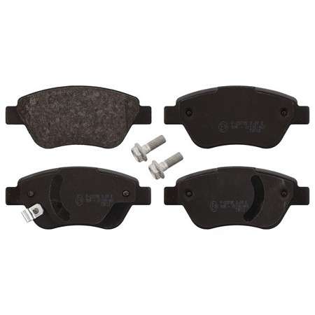 Proton brake pad set - front (gen2/satria) 123x53.3x17.6