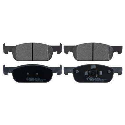 Renault brake pad set - front - 155x49x17