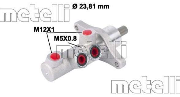 Renault brake master cylinder