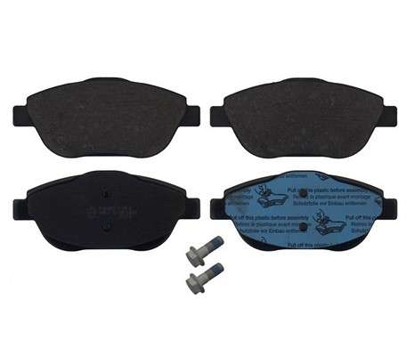 Peugeot brake pad set - front 137x59x18