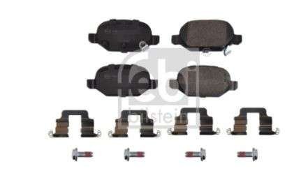 Fiat Brake pad set - rear (95.8x14.5x43.9)