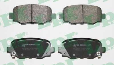Jeep brake pad set - rear - 115x49x17.5