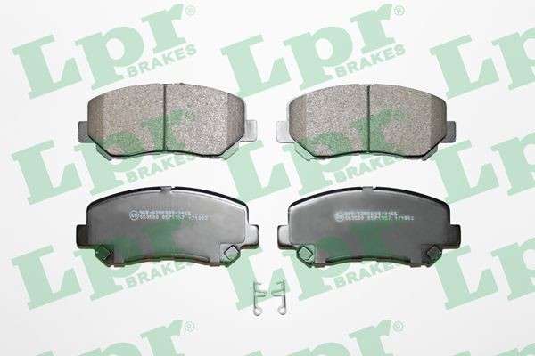 Jeep brake pad set - front (141.7x60.8x21)