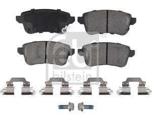 Renault brake pad set - rear (106.6x45.6x16)