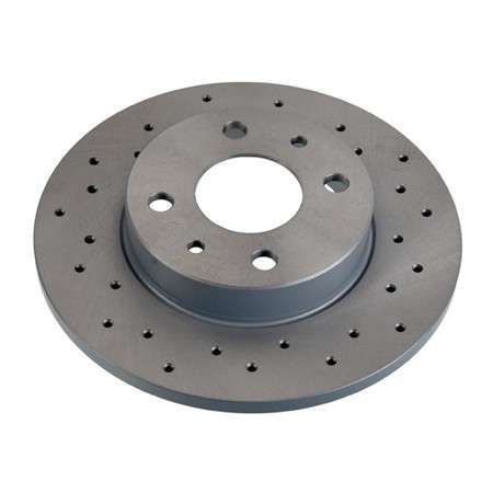 Abarth brake disc rear - solid+drilled 240x11/39.8