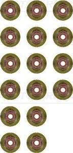 Renault valve stem seals-inl/exh 16pc 5.5mm SEAL