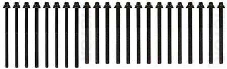 Peugeot cyl head stretch bolt set (22) - 14x163mm/8x174mm M10/M12
