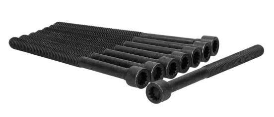 Peugeot cyl head stretch bolt set (8) 121mm M9