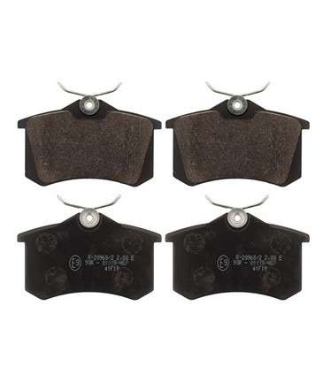 Renault brake pad set - rear 87x53x17