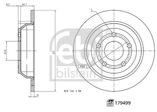Fiat clutch master cylinder