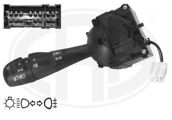 Renault stalk - indicators 17 PIN