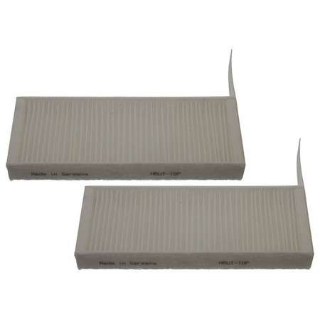 Peugeot filter - cabin - carbon -pair (259x99x33)