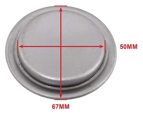 Fiat Welch plug - cadmium plated