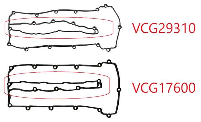 Jeep valve cover gasket