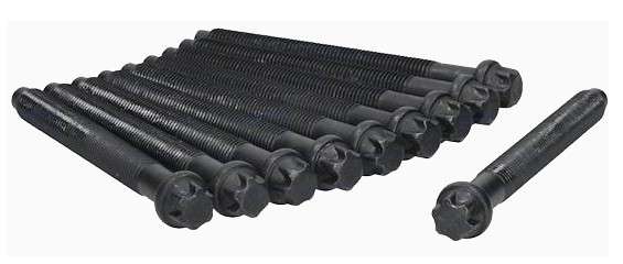 Renault cyl head stretch bolt set (10) (111mm M12)
