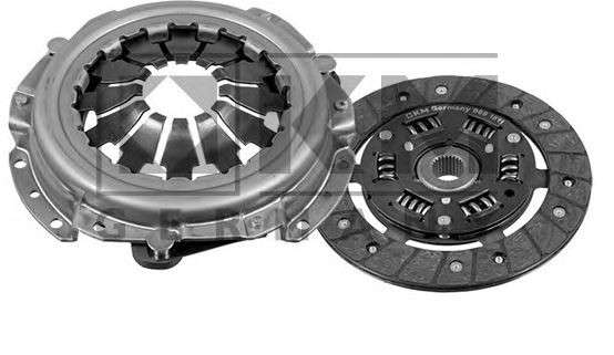 Renault clutch kit for solid f/w 2pc 180x20.04x26 (-2015)