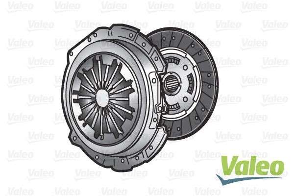 Renault clutch kit for solid f/w 2pc (215x26)