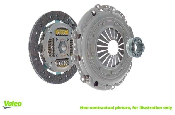 Jeep clutch kit for solid f/w 3pc, 270x10
