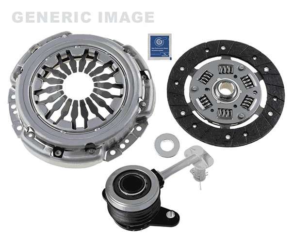 Renault Clutch kit for DMF 2pc (225x24.5x21 6spd)