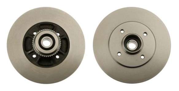 Renault brake disc rear - with hub 238x8x74.3