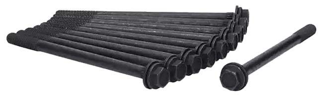 Jeep cyl head stretch bolt set (10) - 197mm M11 (2 per engine)