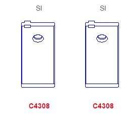 Peugeot con-rod bearing set 4 cyl (Size: 000)