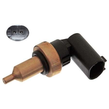 Jeep coolant temp sender unit 2 FLAT PINS