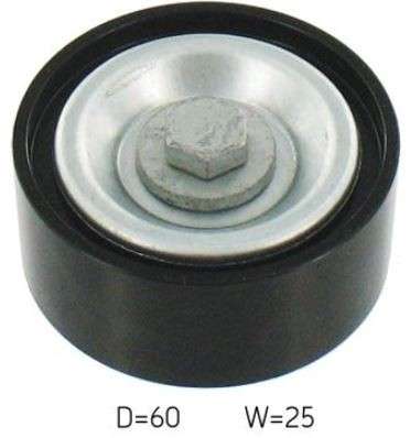 Renault idler wheel - micro-V belt 17x60x25 WHEEL ONLY