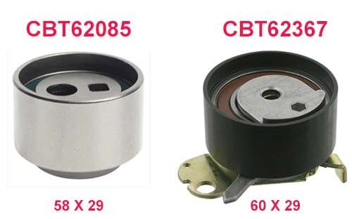 Peugeot tensioner - timing belt 57x33