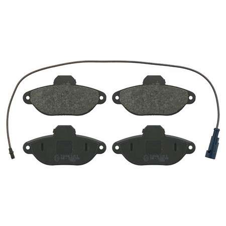 Fiat brake pad set F - with sensor (115x55.5x17)