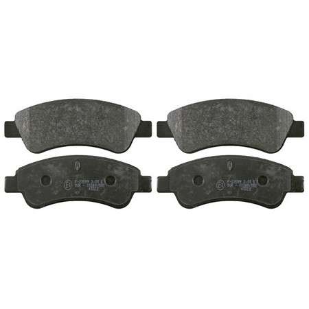 Peugeot brake pad set - front (136.8x51x19)