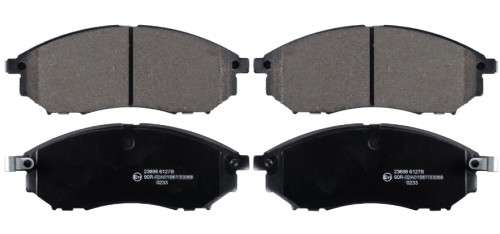 Renault brake pad set - front 157x58x17