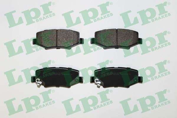 Jeep brake pad set - rear 116.6x45.5x16.5