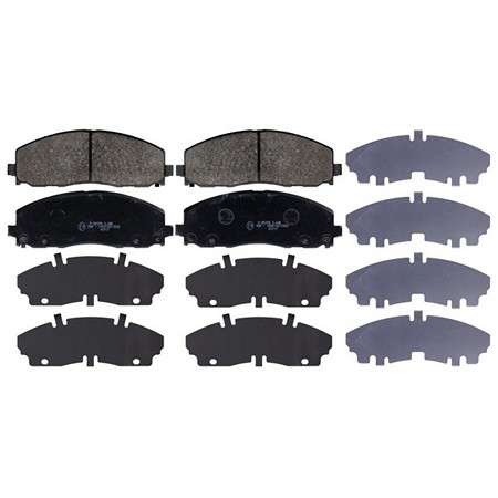 Jeep brake pad set - front - 183x63.5x18.5