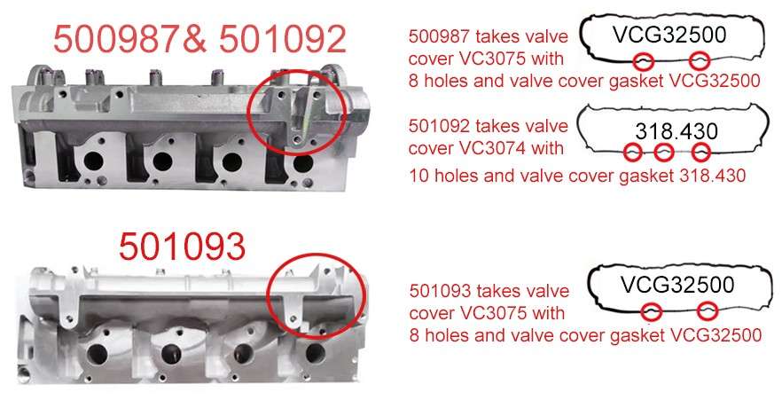 Renault Cylinder head w/out valves