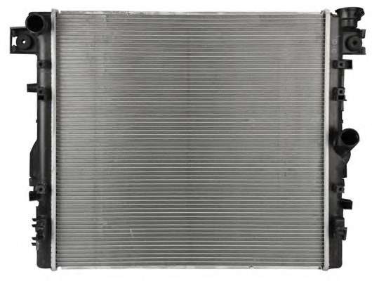 Jeep radiator-cooling-aluminium - 556x520x22