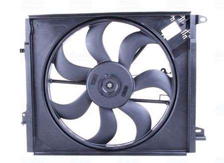 Radiator fan-electric