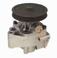 Fiat water pump with housing