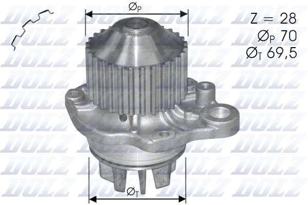 Peugeot water pump