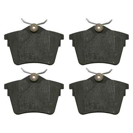 Peugeot brake pad set - rear 86.1x57x17.3