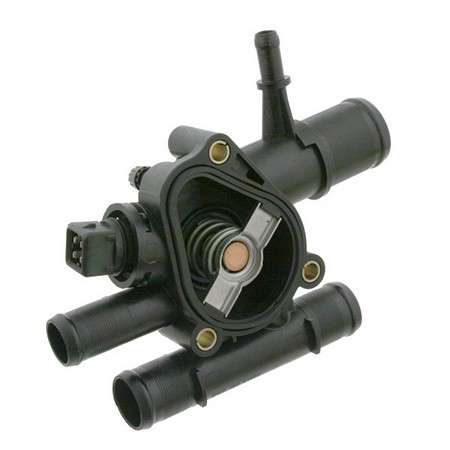 Renault thermostat with housing