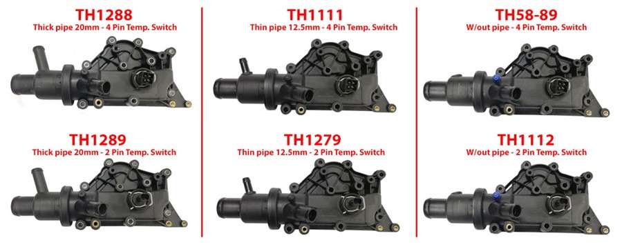 Renault thermostat + housing