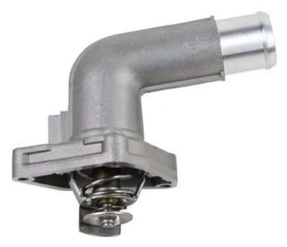 Renault thermostat with housing