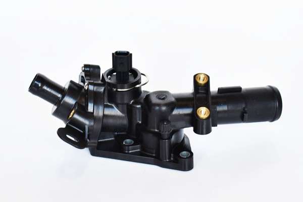 Renault thermostat with housing