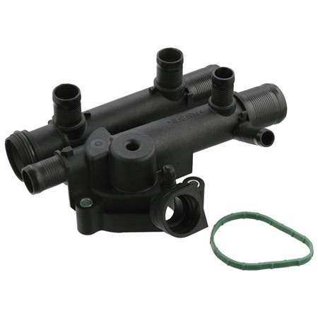 Renault thermostat with housing