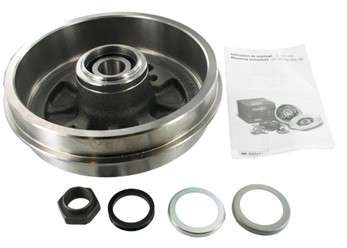 Peugeot brake drum - rear (180X4 HOLE)