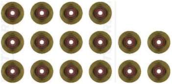 Jeep valve stem seals-inl/exh 16pc