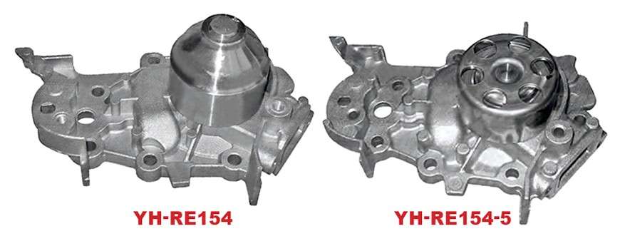 Renault water pump DOMED PULLEY