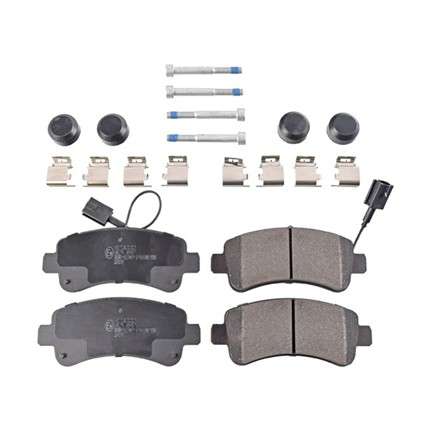 Fiat brake pad set rear-with sensor (141.7x59.2x21)