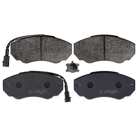 Fiat brake pad set - front (140.7x66x19)